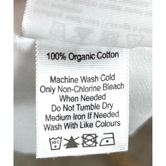 Amour Vert Anouk White Eyelet Dress boho modest size M - Picture 10 of 10